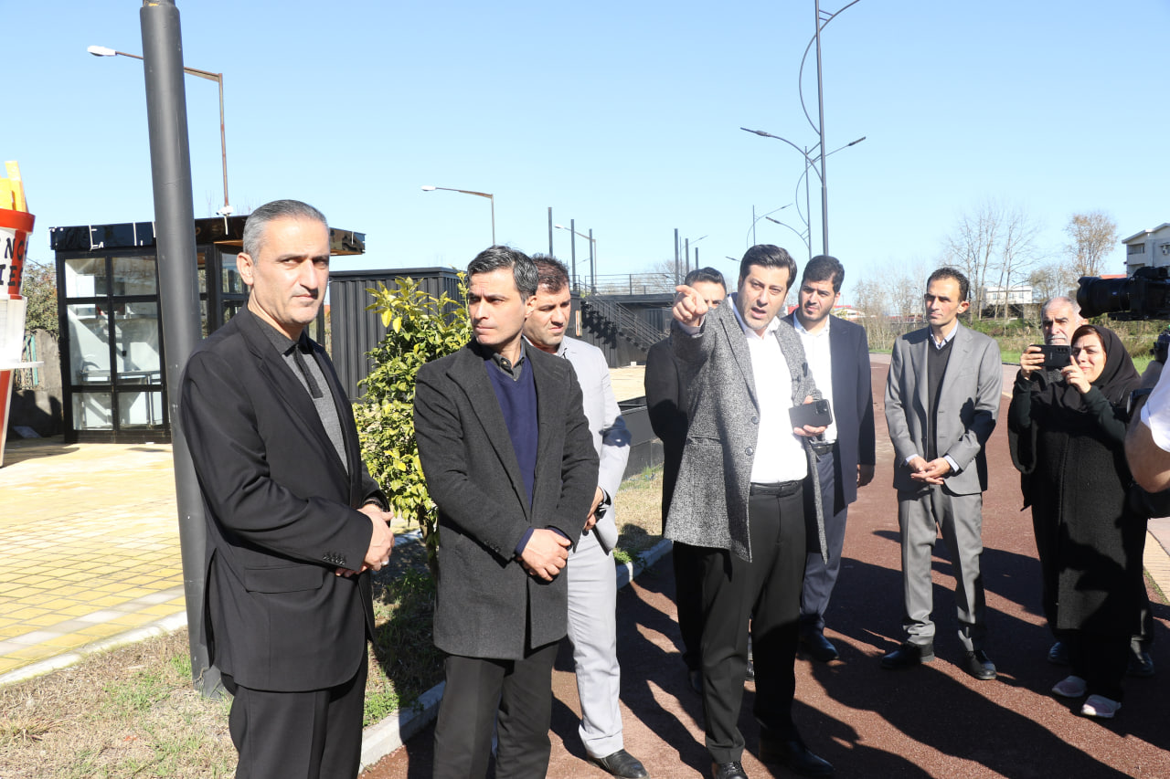 گزارش تصویری (1) / بازدید میدانی مدیریت شهری و اصحاب رسانه  از پروژه های عمرانی شهرداری لاهیجان